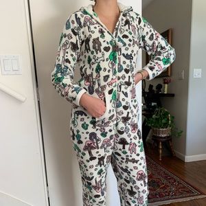 Adult onesie pajamas